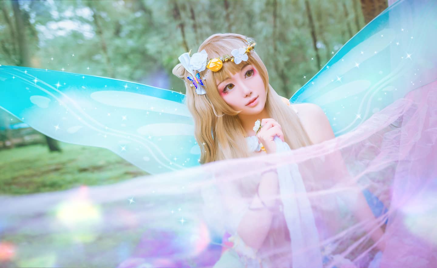 LoveLive！南小鸟花精灵觉醒cosplay-萌图百科
