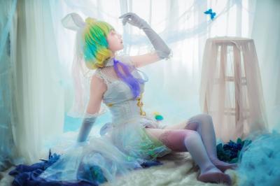 宝石之国   钻石婚纱cosplay-萌图百科
