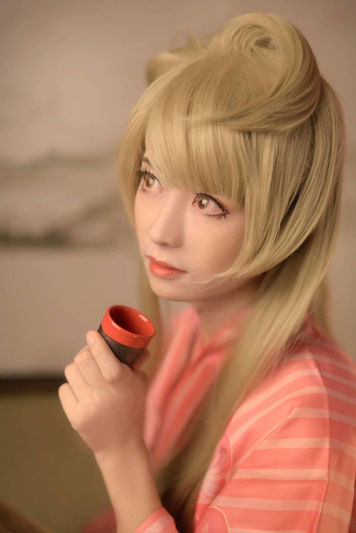 love live 南小鸟浴衣cosplay-萌图百科
