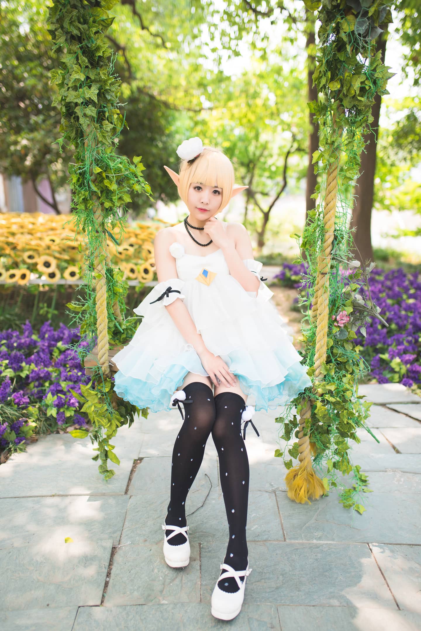 龙之谷弓手音乐套cosplay-萌图百科