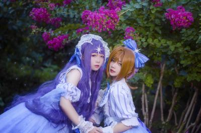 魔卡少女樱 木之本樱&知世cosplay-萌图百科