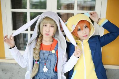 Lovelive！农场未觉醒ver.鸟と凛cosplay-萌图百科