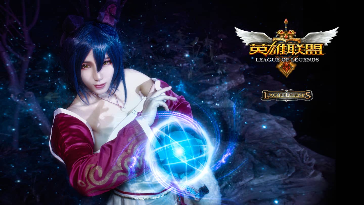 英雄联盟 阿狸阿卡丽 COSPLAY-萌图百科