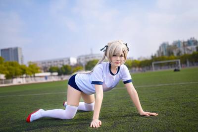 穹妹体操服cosplay-萌图百科