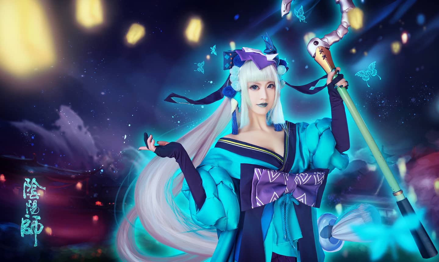 阴阳师手游 青行灯Cosplay-萌图百科