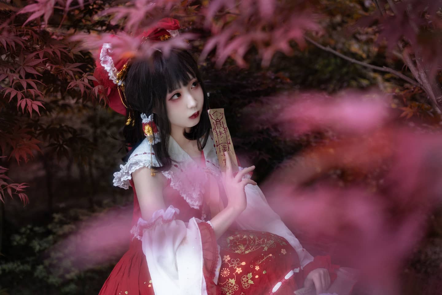 东方project博丽灵梦cosplay-萌图百科