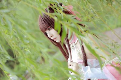 剑网三 朔雪秀萝cosplay-萌图百科