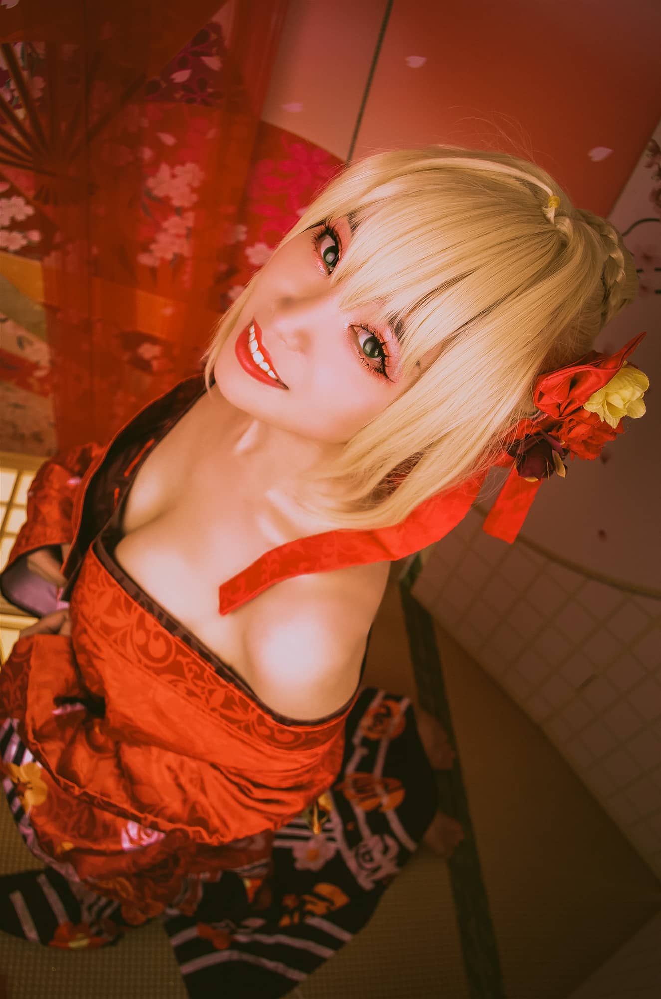 Fate/EXTELLA 特典挂画和服-萌图百科
