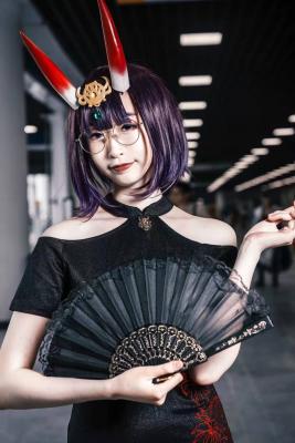 酒吞童子旗袍同人cosplay-萌图百科