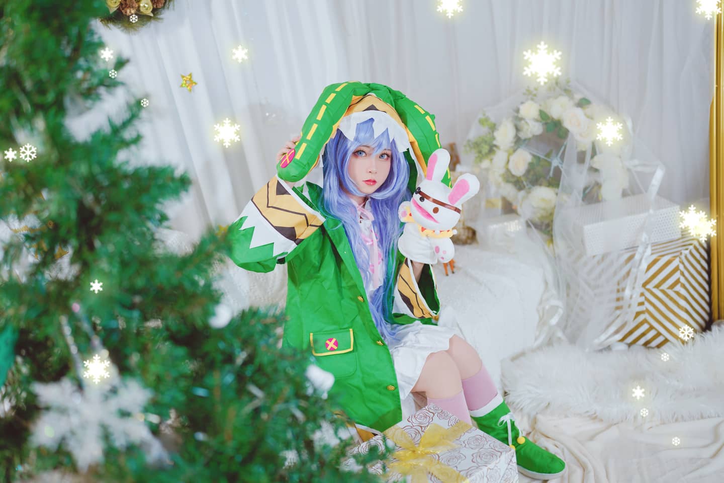 《约会大作战》四糸乃灵装cosplay-萌图百科