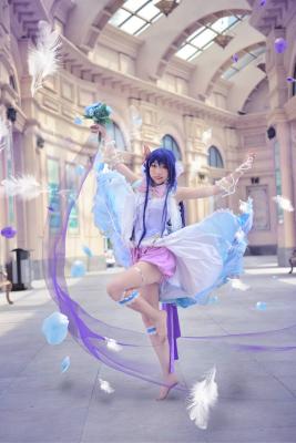 Love Live！白色情人节 园田海未cosplay-萌图百科