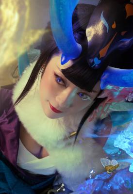 阴阳师手游 阎魔 清月之辉 Cosplay-萌图百科