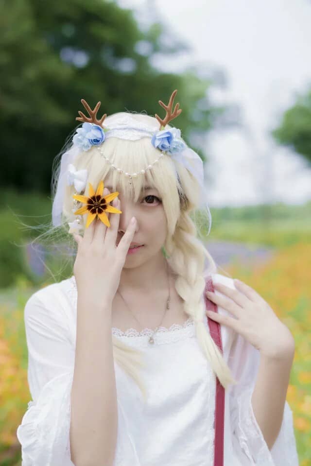 lolita私影，森林里的精灵-萌图百科