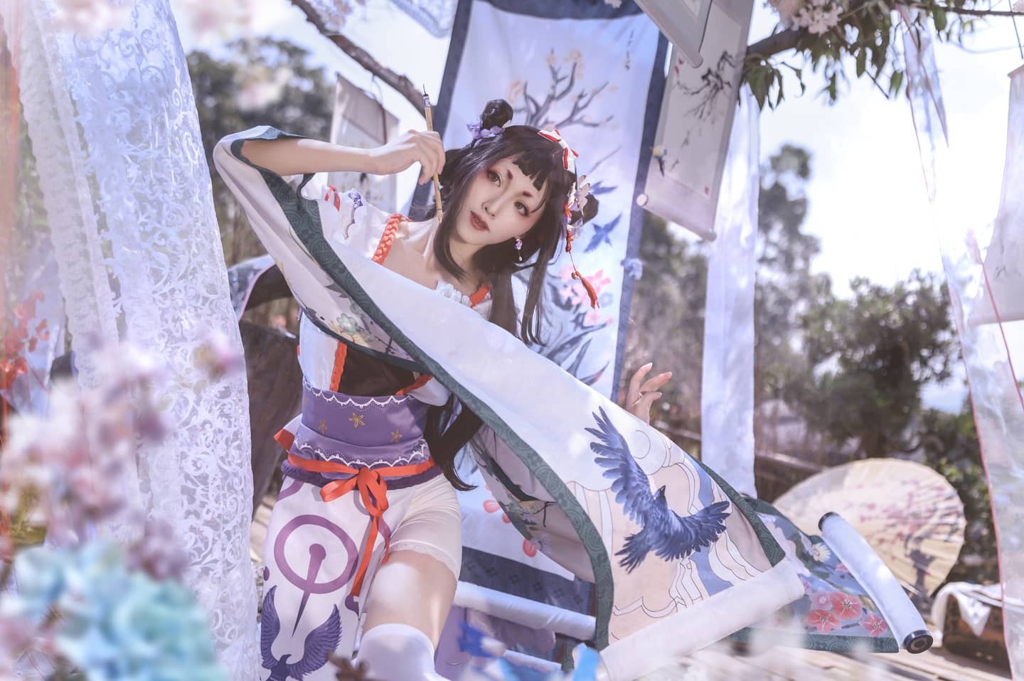 阴阳师 花鸟卷cosplay-萌图百科