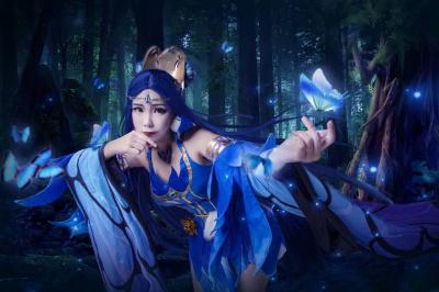 貂蝉仲夏夜之梦cosplay-萌图百科