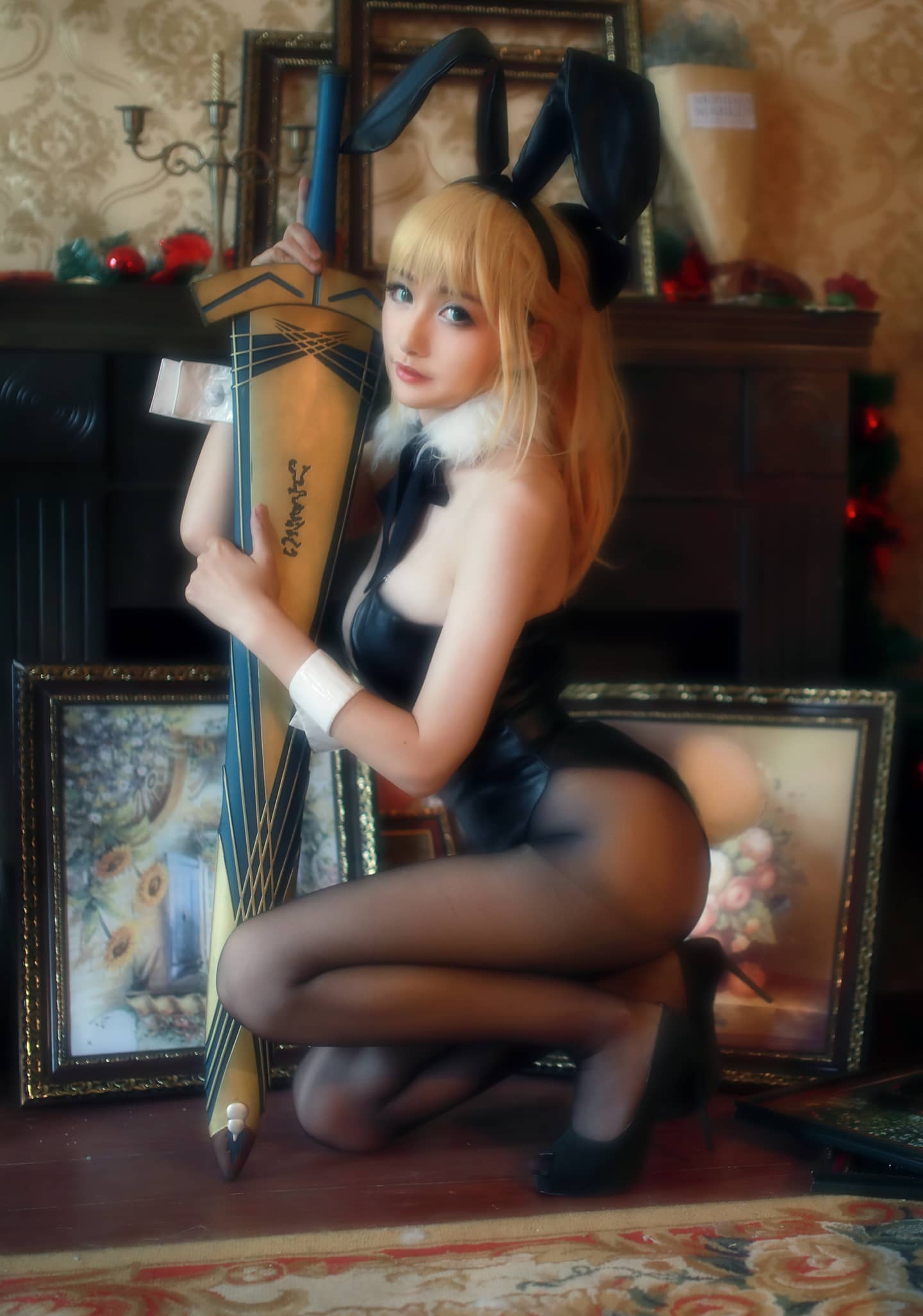 saber兔女郎同人(๑•̀㉨•́ฅ✧ 圆桌骑士还造反么！？-萌图百科