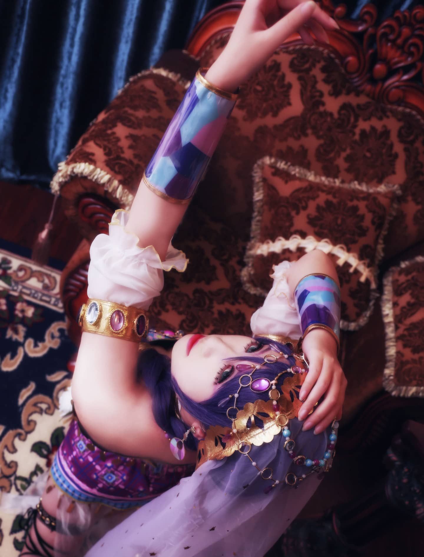lovelive！东条希舞娘觉醒cosplay-萌图百科