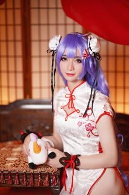 碧蓝航线 独角兽 春之礼旗袍 Cosplay-萌图百科