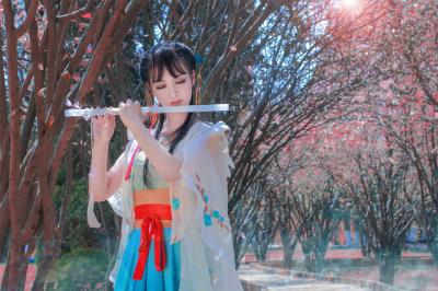 天涯明月刀·心王·醉花阴·少女·cosplay-萌图百科