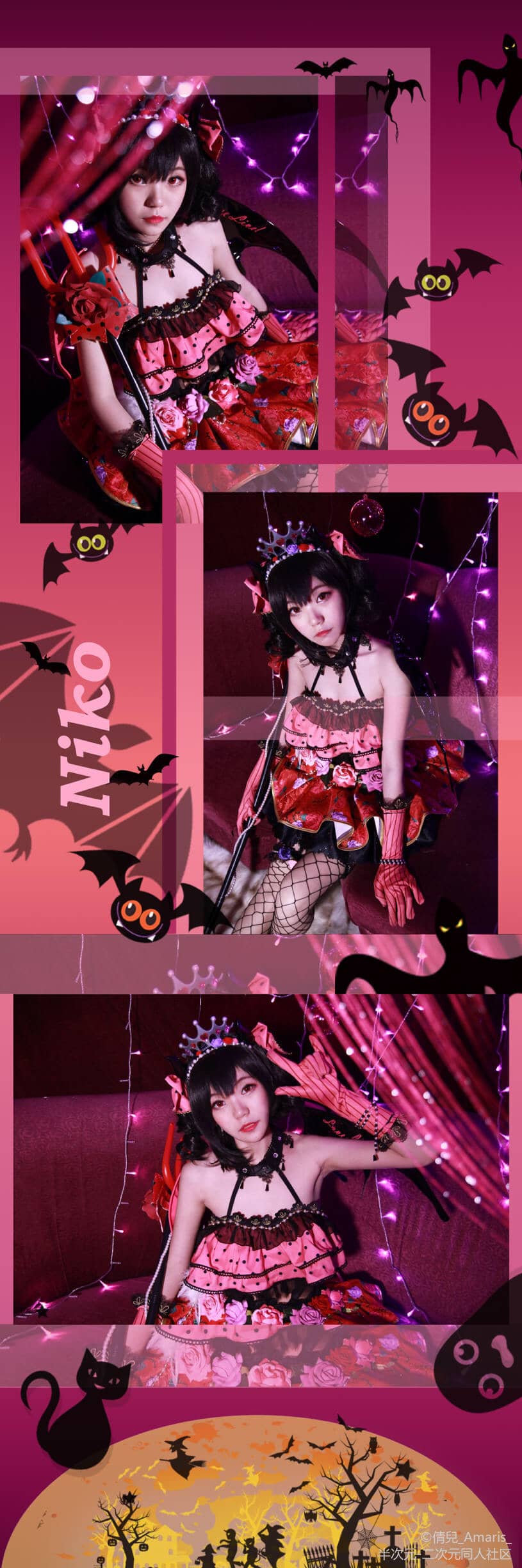 小恶魔妮可酱来了哦cosplay-萌图百科