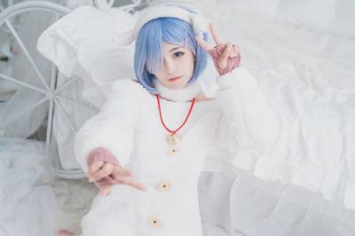 蕾姆小绵羊cosplay-萌图百科