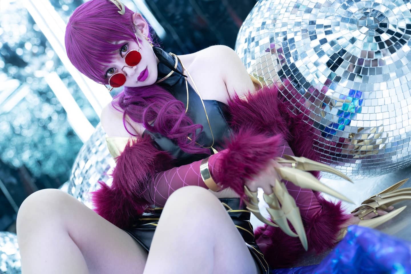 英雄联盟  伊芙琳cosplay-萌图百科
