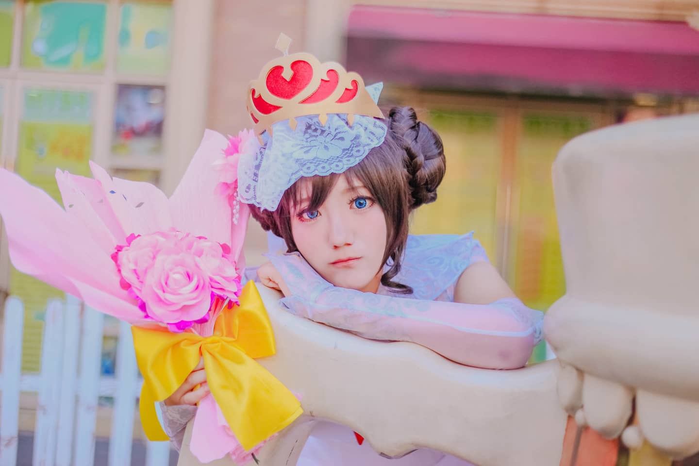 王者荣耀☆小乔花嫁cosplay-萌图百科