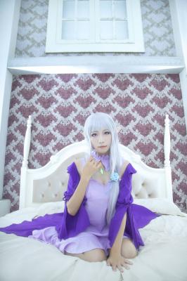 Re：从零开始的异世界生活 艾米莉亚cosplay-萌图百科