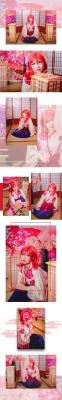 LOVELIVE!Maki同人和服cosplay-萌图百科