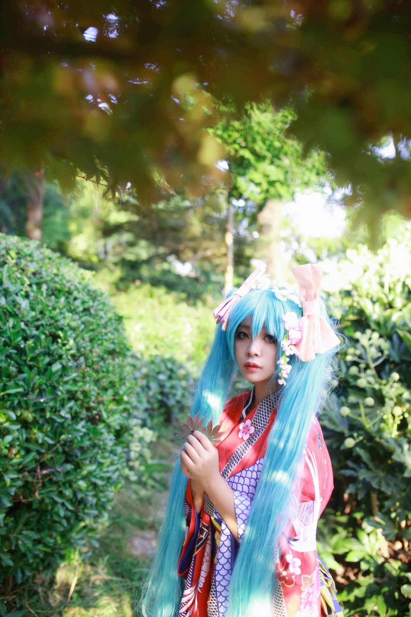 VOCALOID初音未来cosplay-萌图百科
