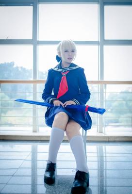《fate/grand order》master saber-萌图百科