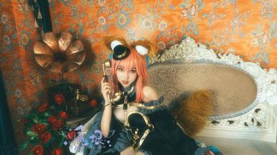 玉藻前漆黑魔术师cosplay-萌图百科