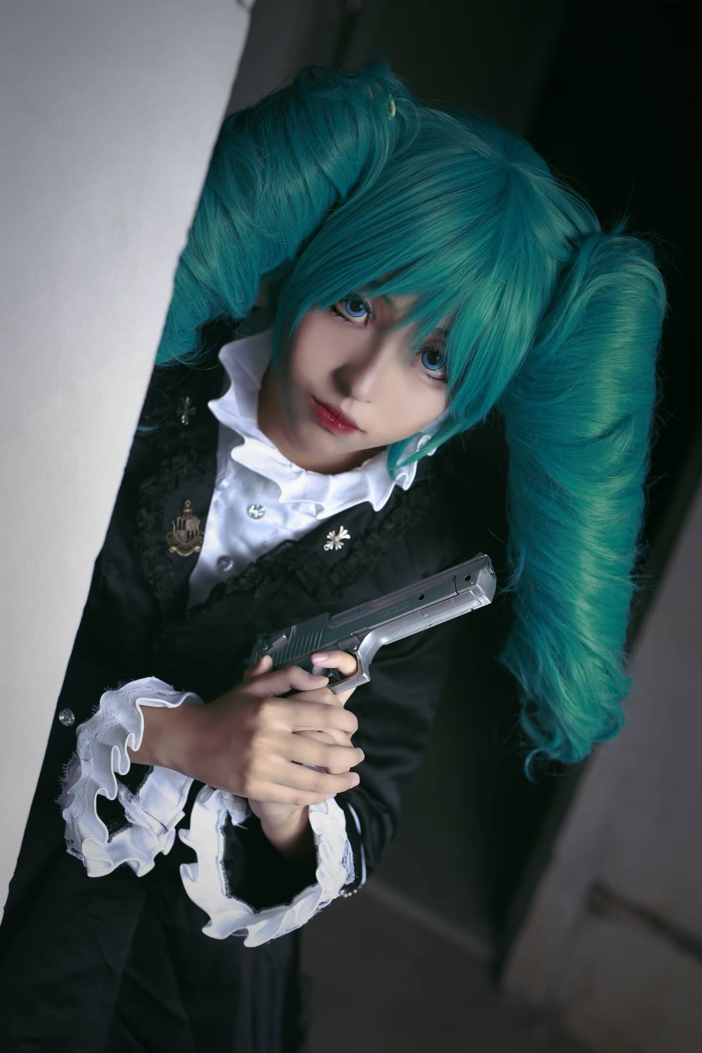 初音 秘密警察cosplay-萌图百科