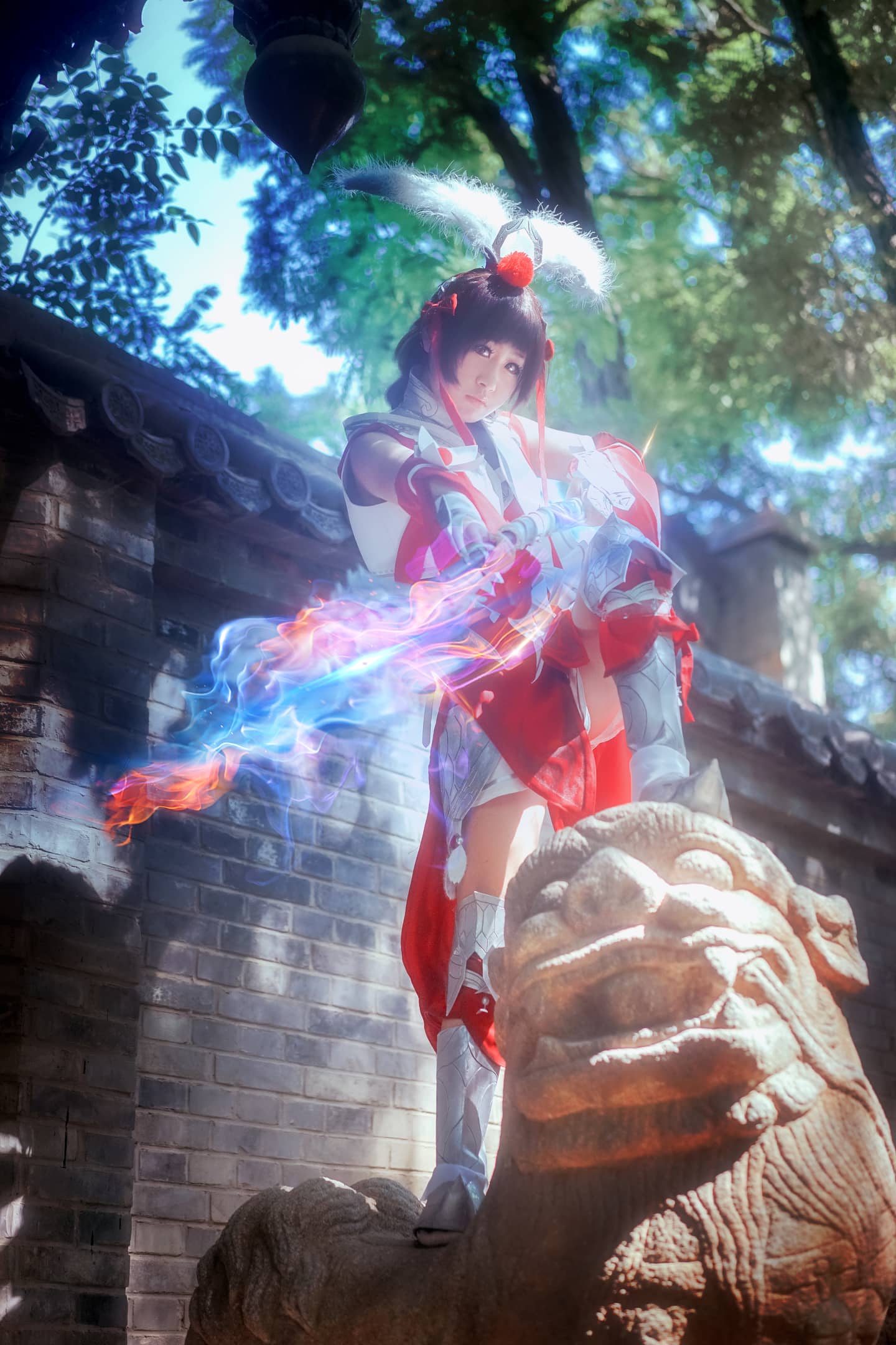剑三朔雪军萝cosplay-萌图百科