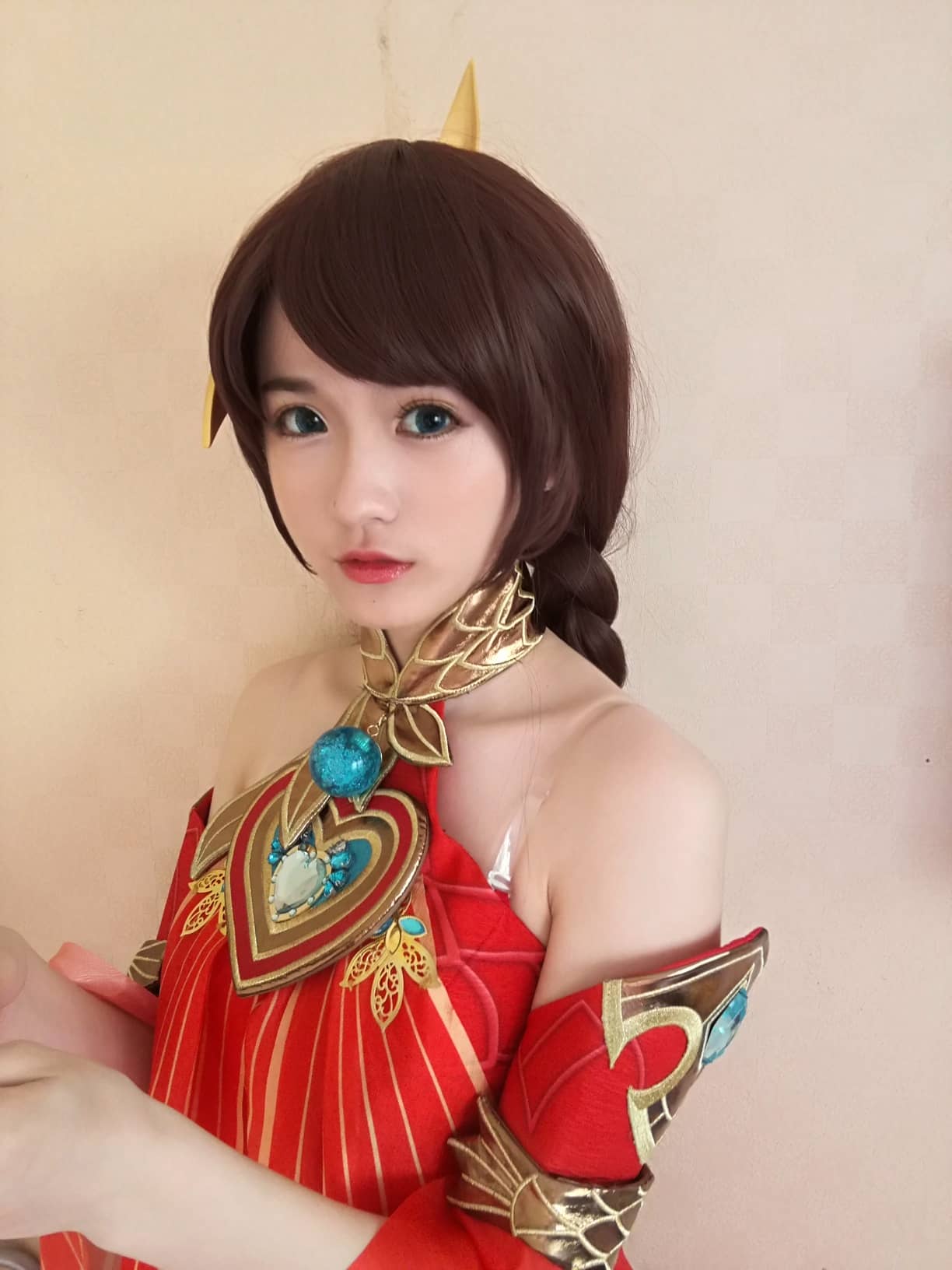 【王者荣耀大乔cosplay】守望着天空大海和你的人头~-萌图百科