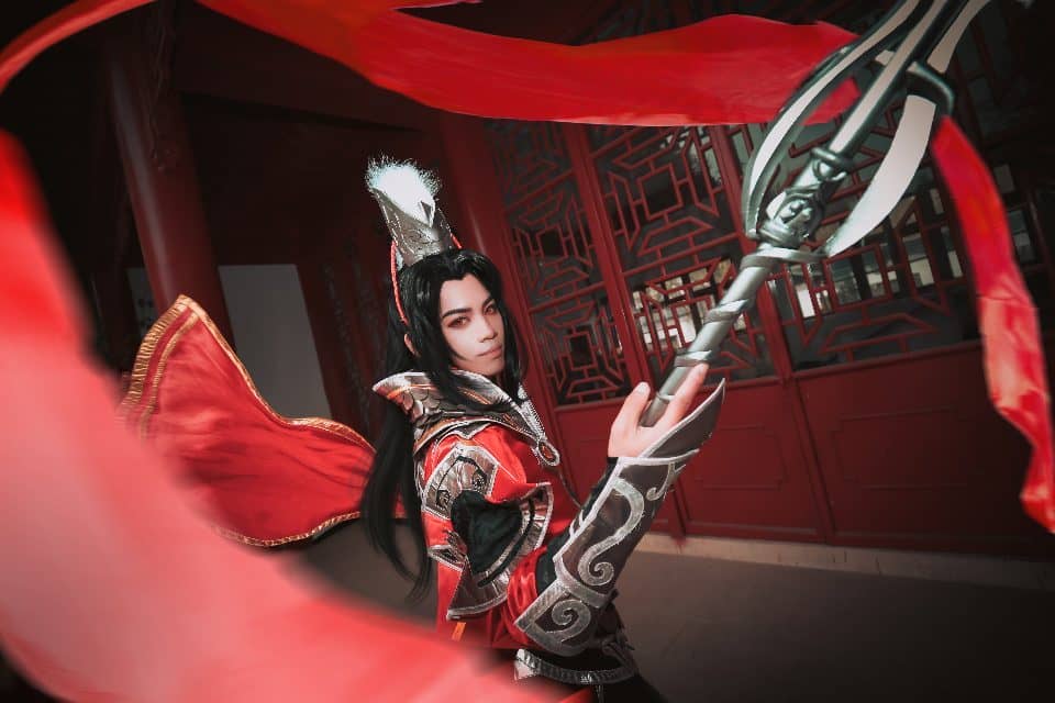 剑侠情缘叁  朔雪军爷cosplay-萌图百科