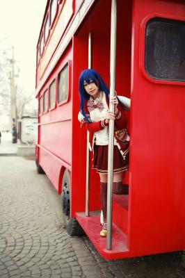 LoveLive园田海未巧克力情人节觉醒Cosplay-萌图百科