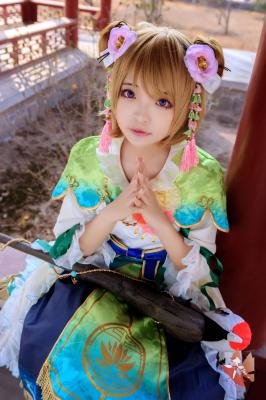 千夜文化COS湘凝LOVELIVE小泉花阳福神-萌图百科