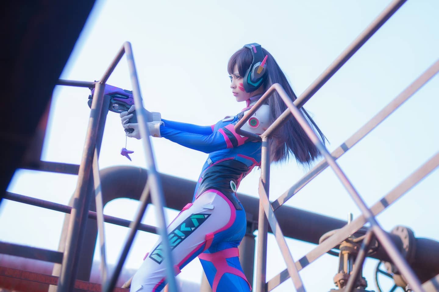 守望先锋 D.va 原皮 cosplay-萌图百科
