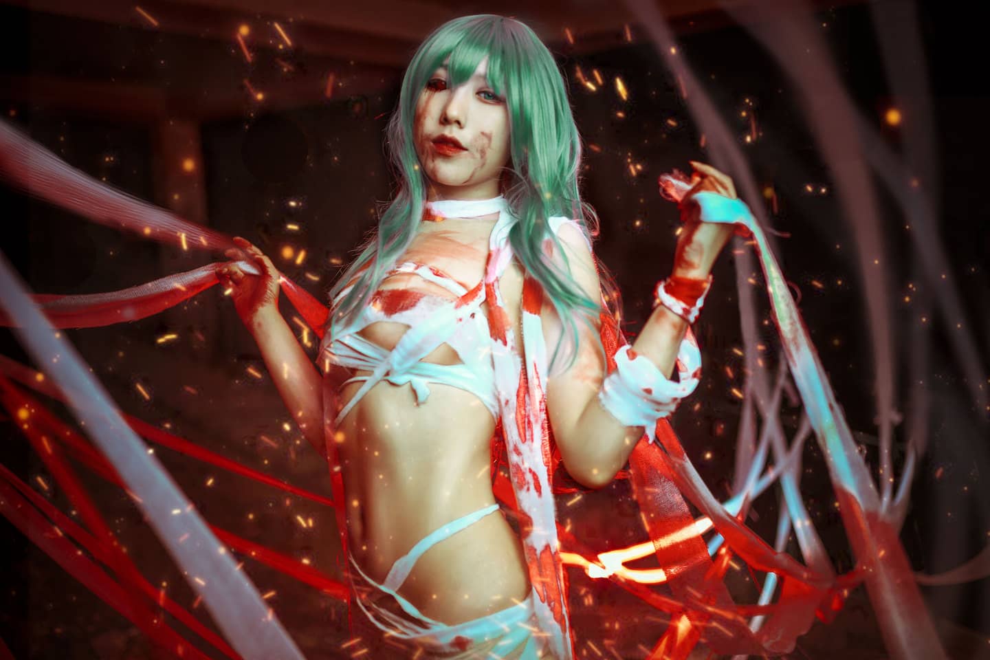 TYA事务所  东京喰种 高槻泉绷带ver cosplay-萌图百科