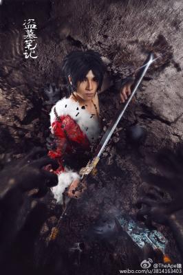 盗墓笔记 张起灵cosplay-萌图百科