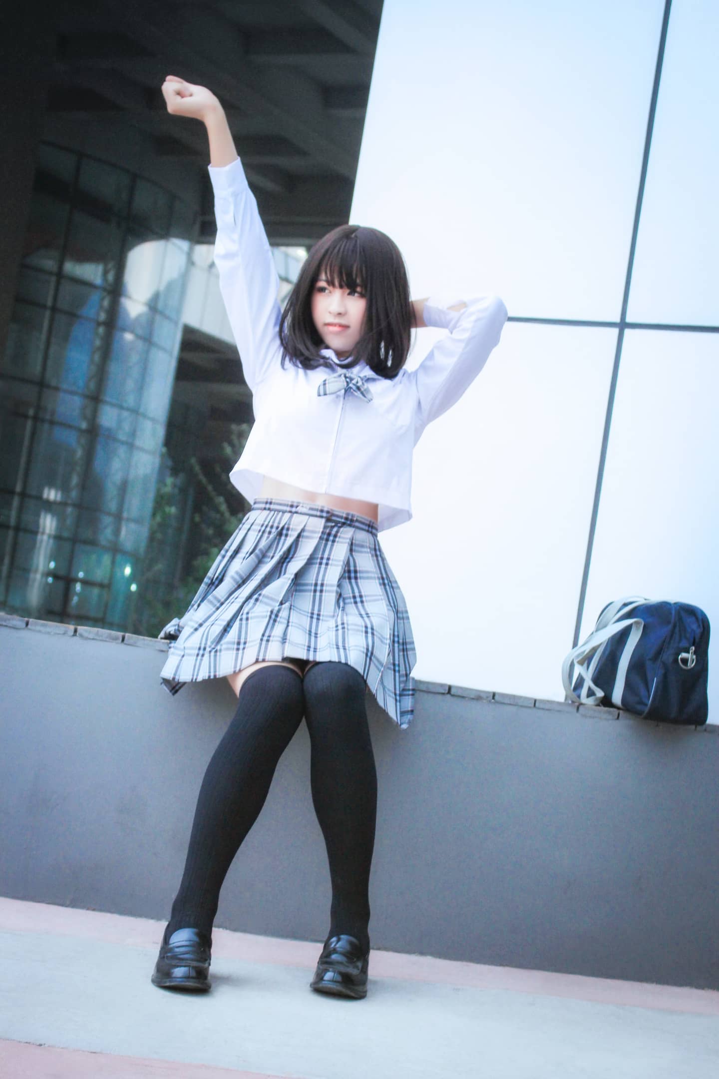 JK制服写真-萌图百科
