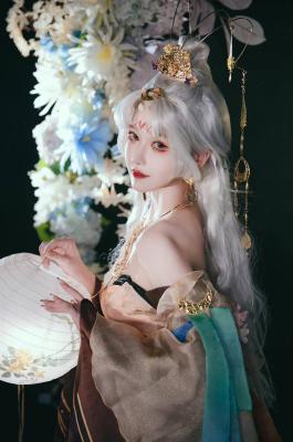 《倩女幽魂手游》月下仙子cosplay-萌图百科