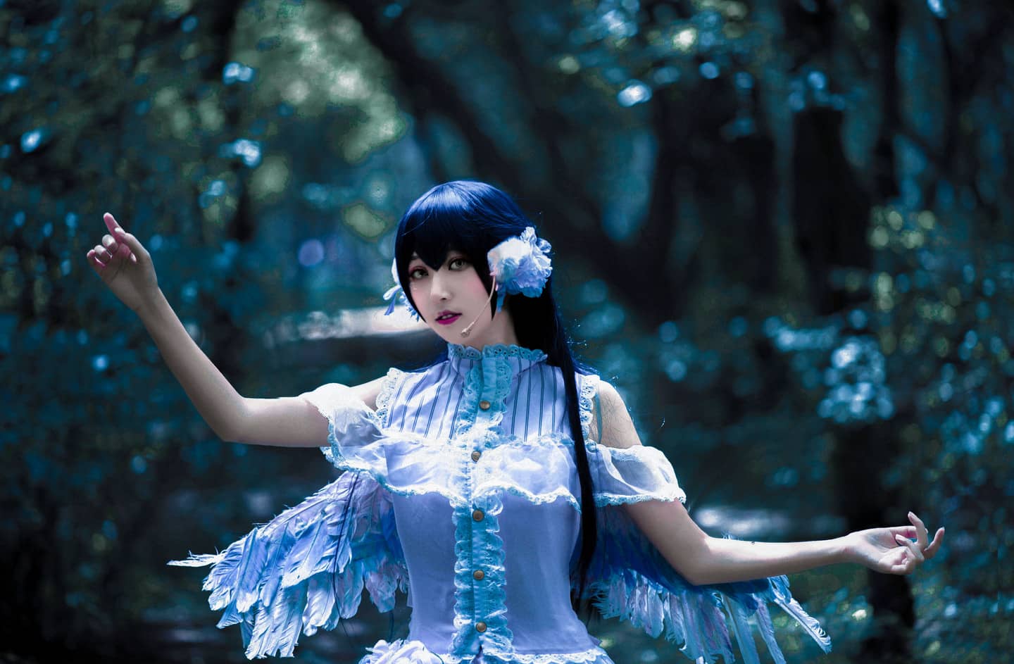 LoveLive园田海未cosplay-萌图百科