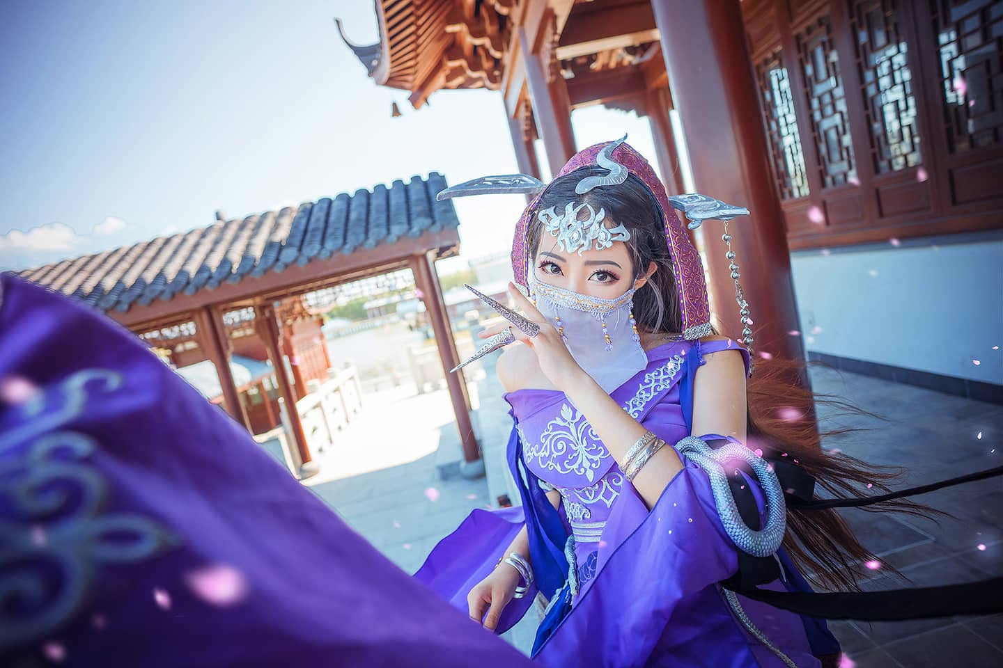 剑网3 破虏毒姐cosplay-萌图百科