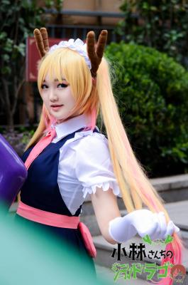 小林家的妹抖龙cosplay-萌图百科