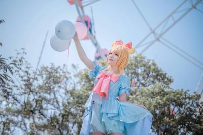 魔卡少女樱 木之本樱cosplay-萌图百科