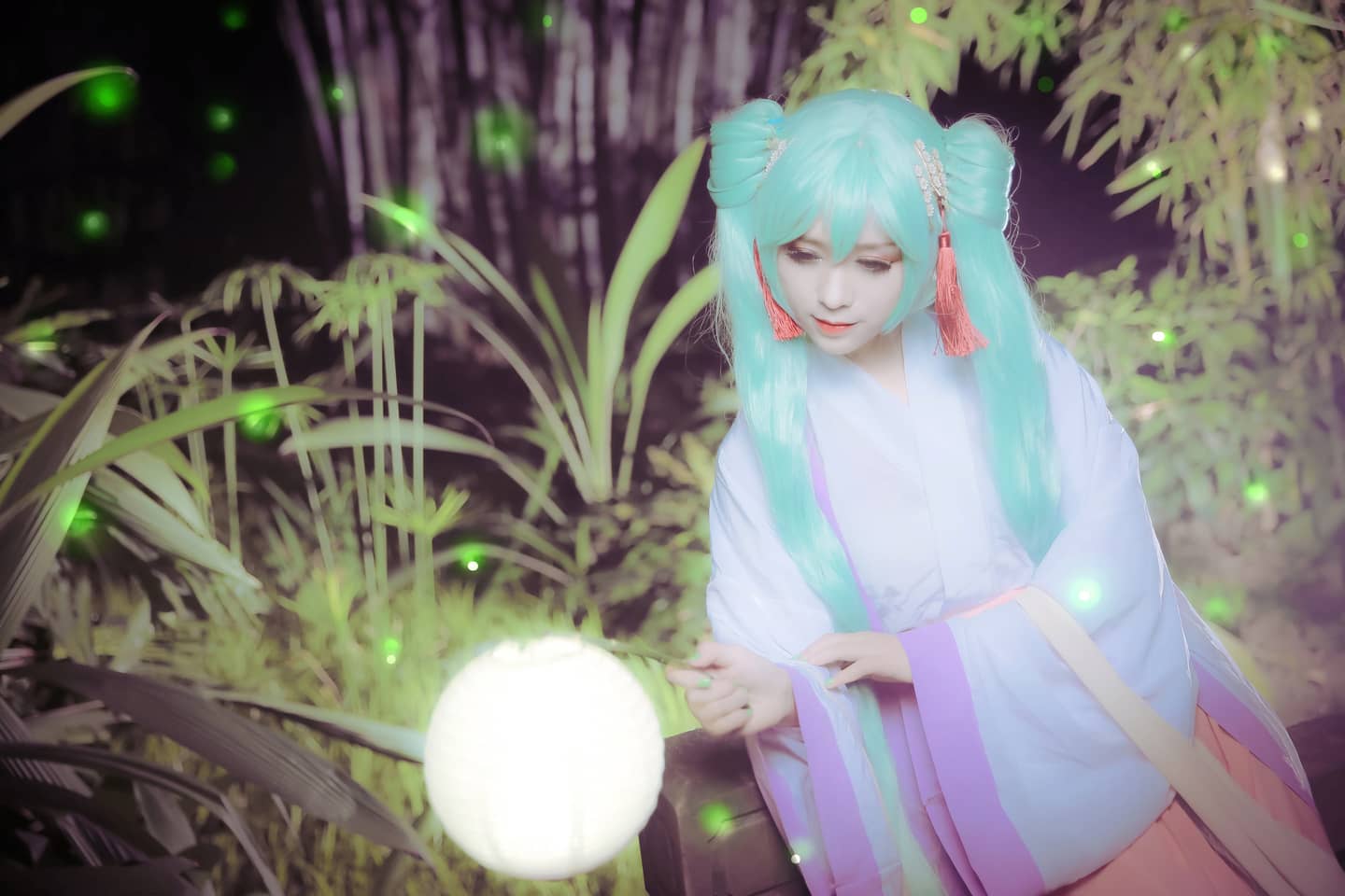 TYA事务所 V家 初音未来中秋 cosplay-萌图百科