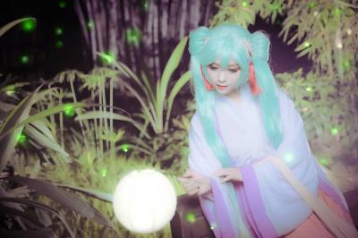 TYA事务所 V家 初音未来中秋 cosplay-萌图百科