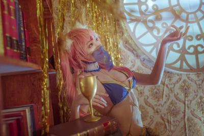 玉藻前舞娘cosplay-萌图百科